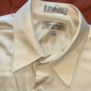 Croft and Barrow Herringbone Twill Men’s shirt L 17.5 32/33